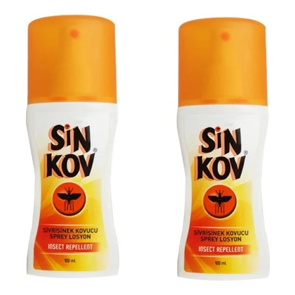 Sinkov Sivrisinek Kovucu Sprey Losyon 100 ml 2'li - Görsel 2
