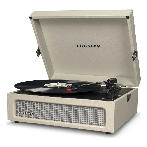 Crosley Voyager Vintage Bej Çantalı Retro Pikap - Görsel 9