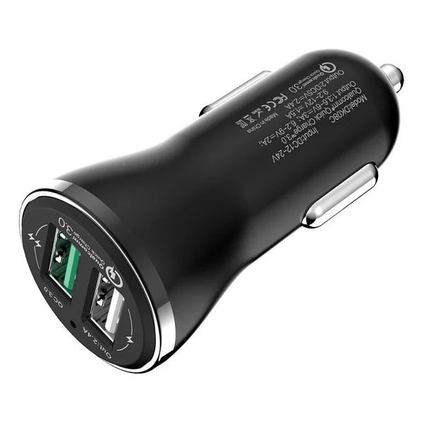 Bix Bx-2ua18 Çift Çıkışlı 18w Araç Şarj Cihazı Beyaz - Görsel 3