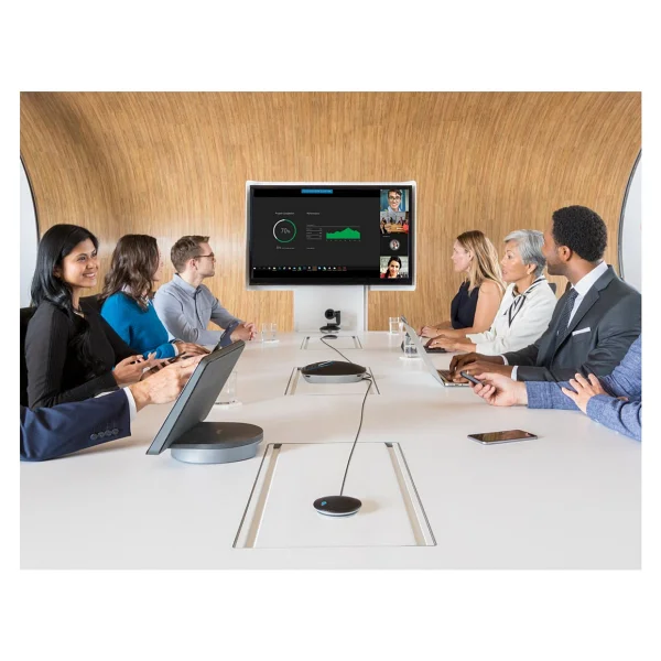 Logitech Group Konferans Kamerası Büyük Odalar Için Ekstra Mikrofonla Birlikte - Görsel 3