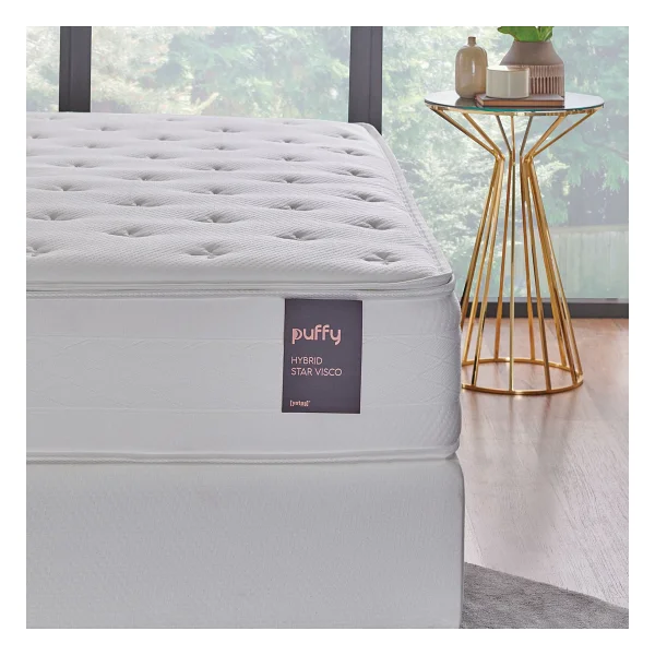 Puffy Hybrid Star Visco Pedli Pocket Yaylı 160x200 Cm Çift Kişilik Yatak - Görsel 4
