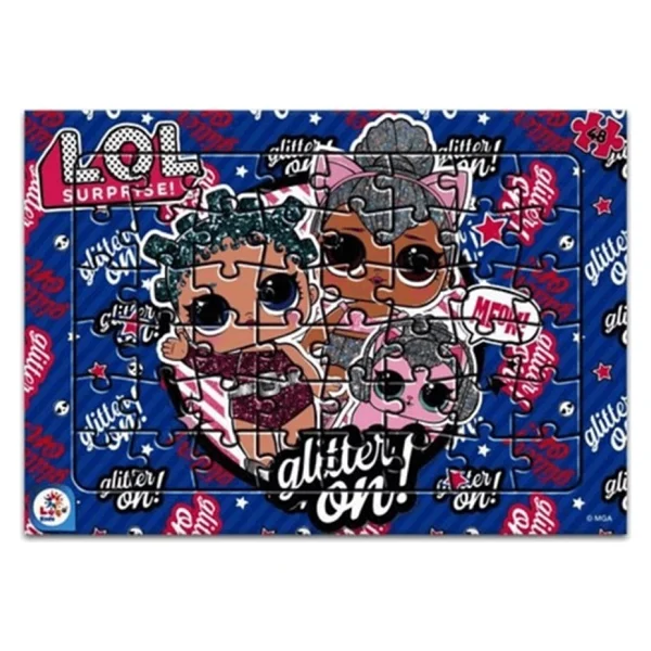 Laço Kids Lol Bebekler Surprise 48 Parça Lisanslı Frame Puzzle/Yapboz - Görsel 2