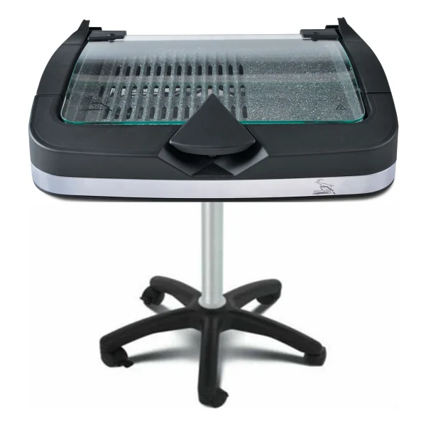 Gazzella Brb 3000 Barbecue 2400 W Granit Cam Kapaklı Sehpalı Izgara - Görsel 5