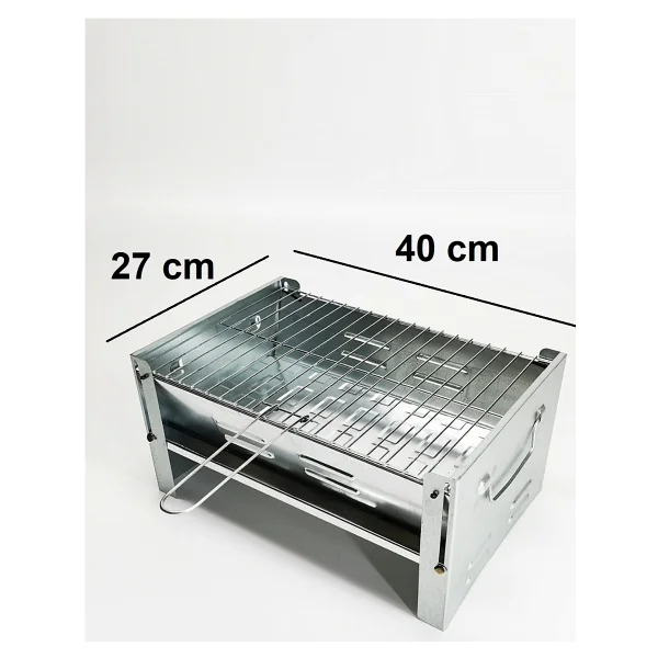 Mizan 27 X 40 Galvaniz Katlanır Mangal - Görsel 3