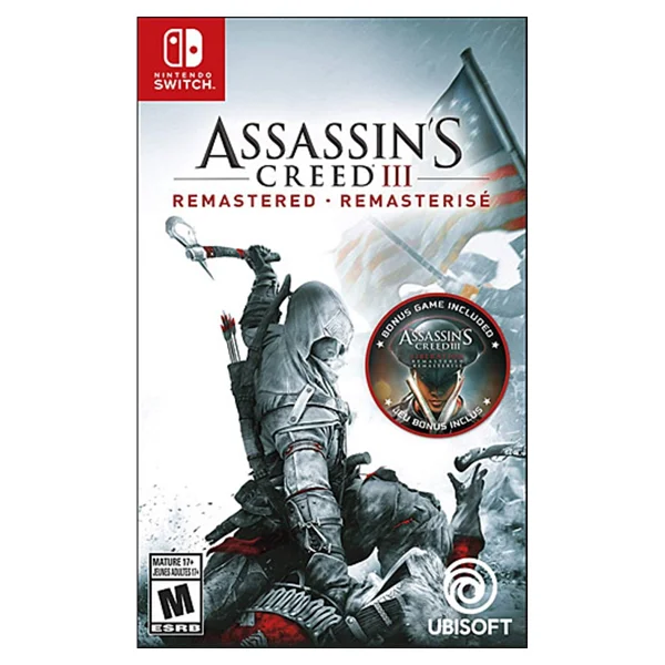 Assassin's Creed 3 Remastered Nintendo Switch Oyun - Görsel 2