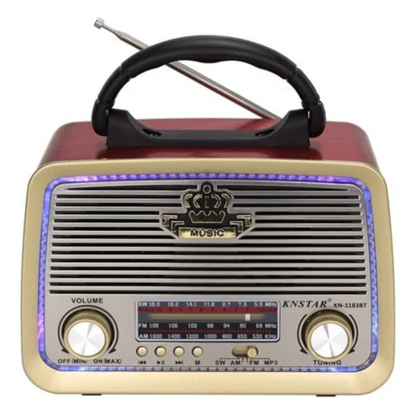 Knstar Kn-1183bt Nostaljik Radyo - Görsel 5