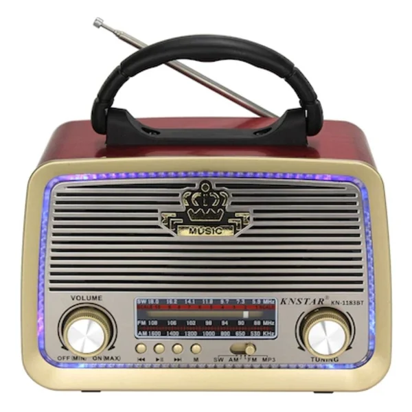 Knstar Kn-1183bt Nostaljik Radyo - Görsel 2