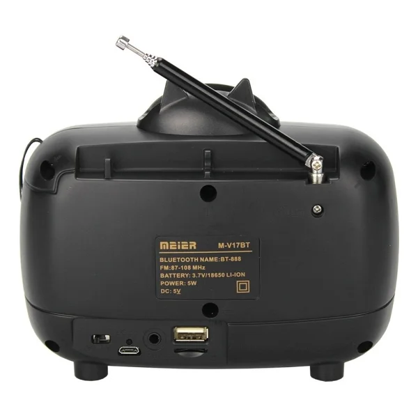 Meier M-V17bt Mini Radyo - Görsel 3