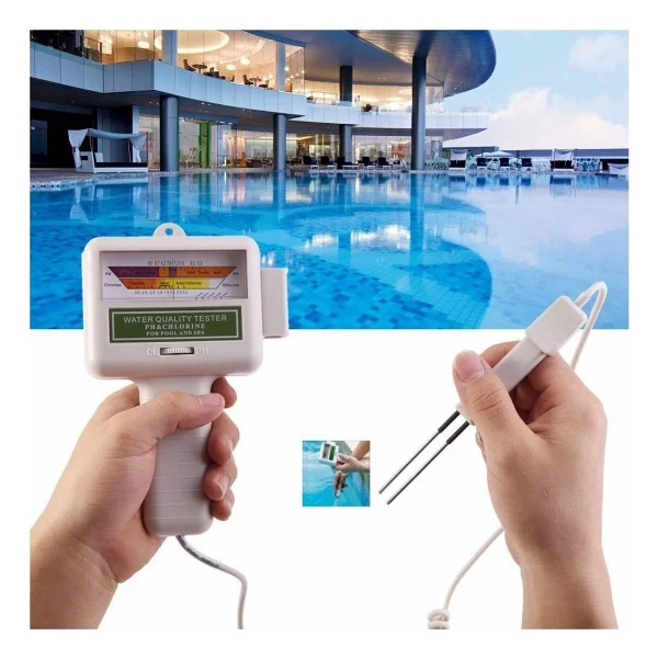 Tekno İstanbul Havuz Için Ph Klor Ölçer Su Kalite Ölçüm Ph Chlorine Test Cihazı - Görsel 3