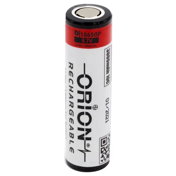 Orion 3000 mAh 3.7 V Inr18650p Li-Ion Şarj Edilebilir Pil - Görsel 4