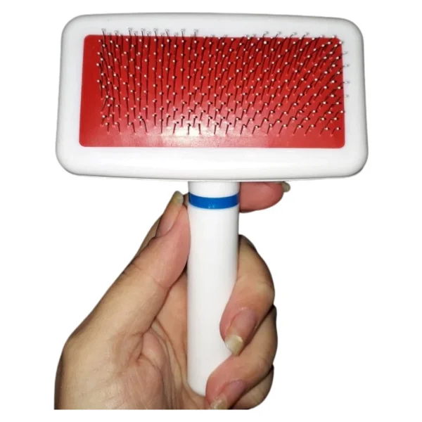Buffer Bufferküçük Çelik Uçlu Kedi Köpek Evcil Hayvan Tırnak Makası + Paslanmaz Telli Tüy Tarama Fırçası - Görsel 5