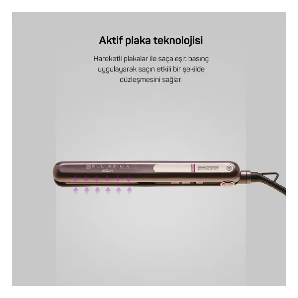 Arzum Ar5062 Bellissima Creativity Glossy Seramik Saç Düzleştirici - Görsel 5