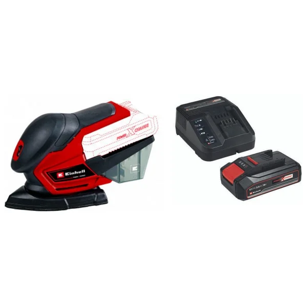 Einhell Te-Os 18-150 Li Tek Akülü 2.5 Ah Zımpara Makinesi - Görsel 6