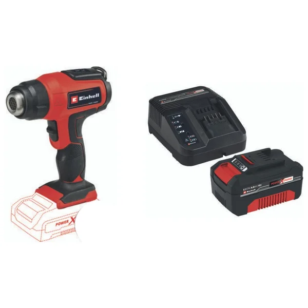 Einhell Te-Ha 18 Li Tek Akülü 4 Ah Sıcak Hava Tabancası - Görsel 6