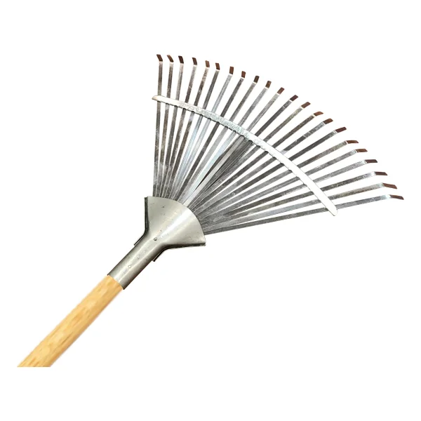 Gardener 10733 Ahşap Saplı, Ayarlı Metal Çim Ve Yaprak Toplama Tırmığı - Görsel 4