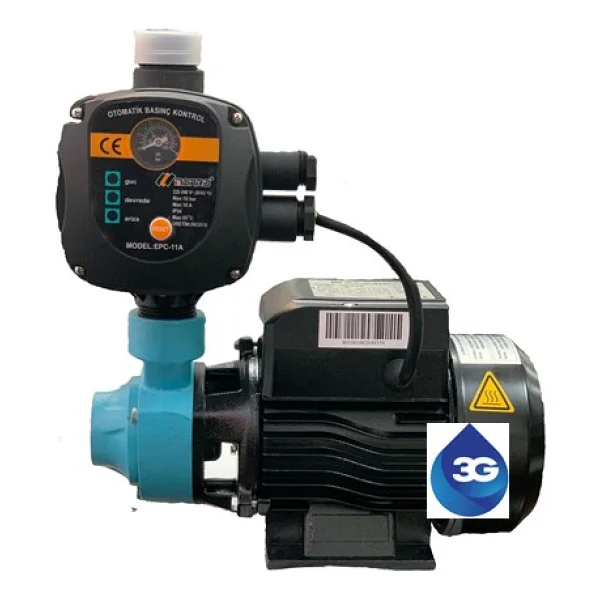 Alarko Qb 80 1hp 220v Hidromatlı Paket Hidrofor 3g Sulama - Görsel 2
