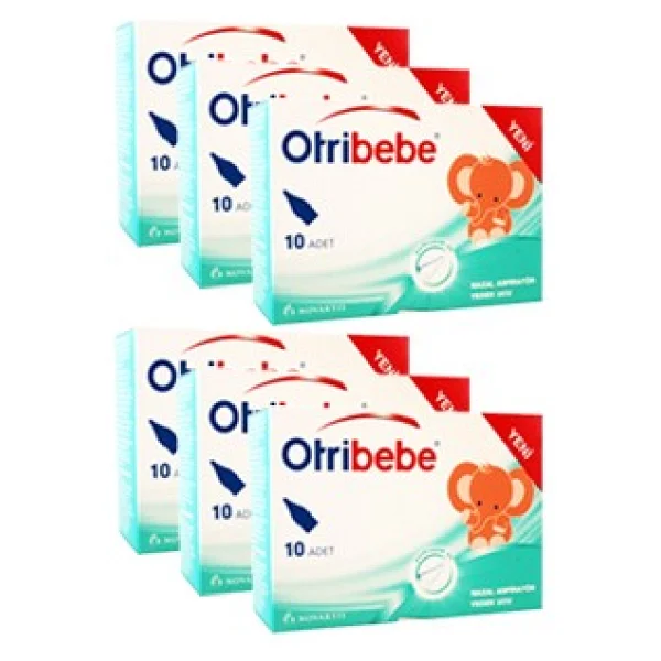 Otribebe Nazal Burun Aspiratörü 10'lu 6 Paket Yedek Uç - Görsel 2