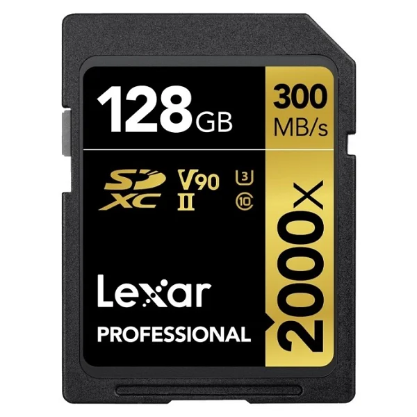 Lexar Professional Gold Series 2000x Lsd2000128g Class 10 Uhs-Iı U3 V90 128 GB Hafıza Kartı - Görsel 4