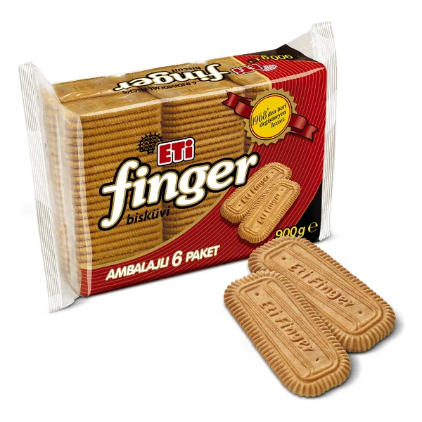 Eti Finger Bisküvi 900 Gr 5'li - Görsel 3