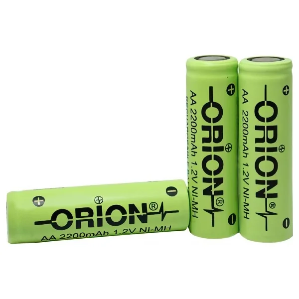 Orion 1.2 V Ni-Mh 2200 mAh Şarjlı Aa Kalem Pil - Görsel 3