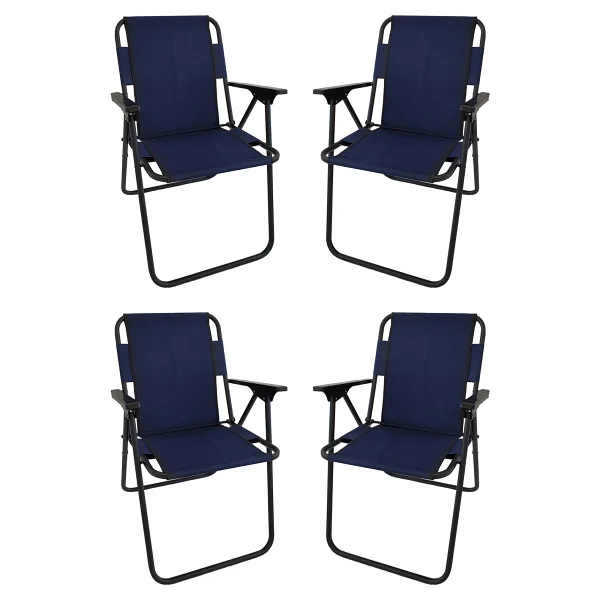 Bofigo 60x80 Cm 2 Kişilik Ahşap Kamp Masa Sandalye Takımı - Görsel 2