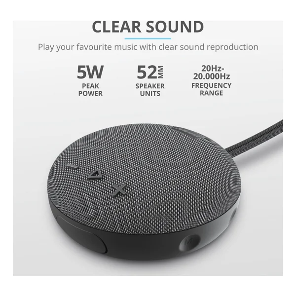 Trust 23836 Miro Compact Bluetooth Hoparlör - Görsel 4