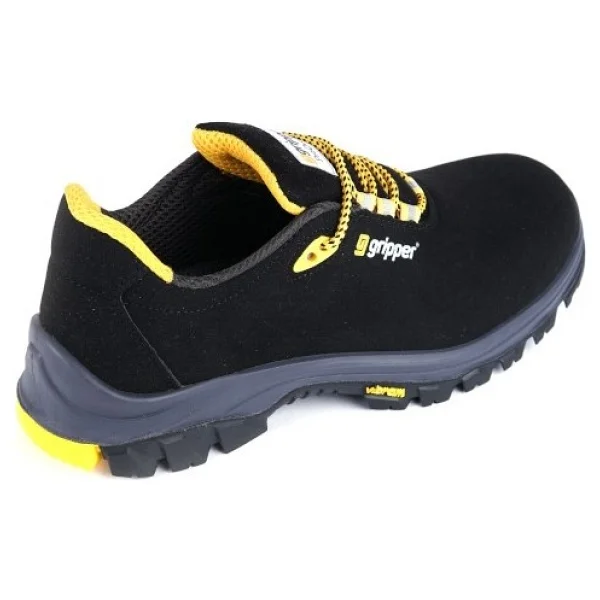 Gripper GPR-55 Siyah Microfiber S3 Kompozit Vibram Taban İş Güvenlik Ayakkabısı - Görsel 3