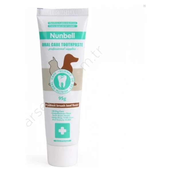 Nunbell Et Tadında 95 Gr Köpek Diş Macunu - Görsel 2