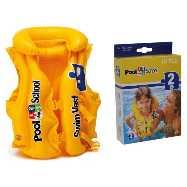 Intex 58660 50x47 Cm Can Yeleği - Görsel 2