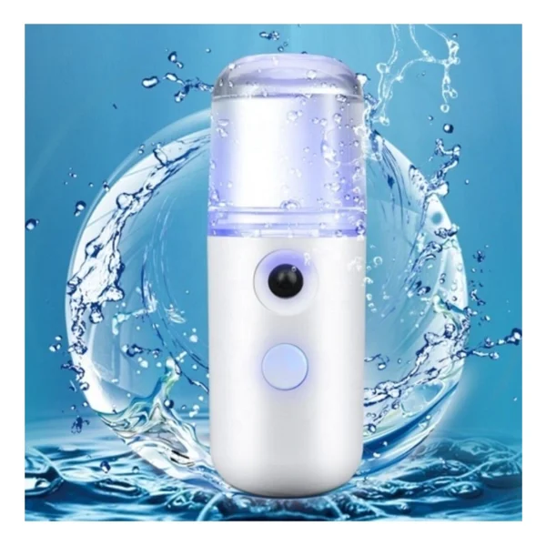 Pazariz Şarjlı Mini Araç Içi Nemlendirici Araç Içi Dezenfektan Araç Içi Koku Nano Mist Sprayer - Görsel 2