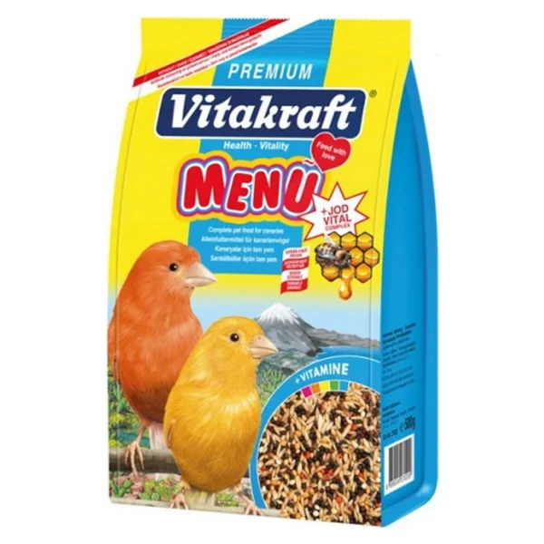 Vitakraft Menu Jod Vital Complex Premium 500 Gr Kanarya Yemi - Görsel 2