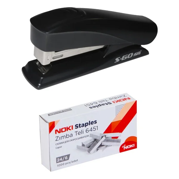 STD S-60 24/6 Zımba Makinesi ve 1000'li Zımba Teli Seti - Dayanıklı, Ergonomik ve Pratik Ofis Aracı - Görsel 5