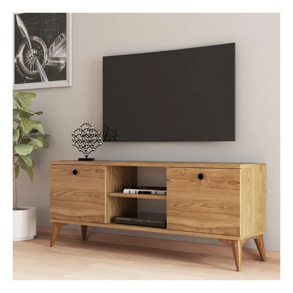 Ferniso Mobilya 120 Cm TV Ünitesi Dut - Görsel 5
