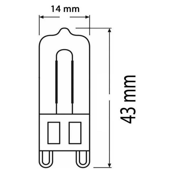 Osram 66740 Halopin Fırın G9 40 W 2700k 5 Adet Ampul - Görsel 3