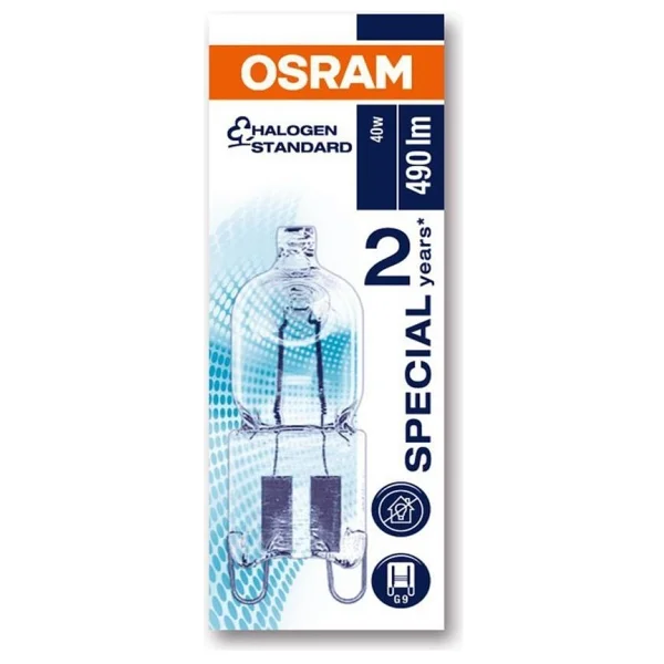 Osram 66740 Halopin Fırın G9 40 W 2700k 5 Adet Ampul - Görsel 4