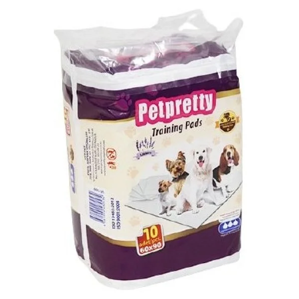 Pet Pretty Lavantalı 10 Adet 60x90 Cm Köpek Tuvalet Eğitimi Çiş Pedi - Görsel 2