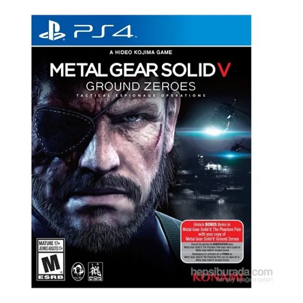 Metal Gear Solid V: Ground Zeroes PS4 Oyunu - Görsel 4
