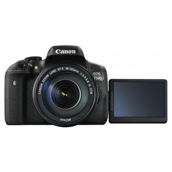 Canon Eos 750d 18-135mm Stm Dslr Fotoğraf Makinesi - Görsel 3