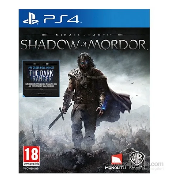 PS4 Middle - Earth Shadow Of Mordor Oyun - Görsel 4