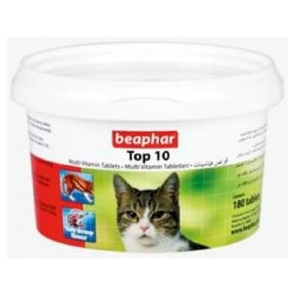 Beaphar Top 10 Kediler İçin 180 Tablet - Görsel 2
