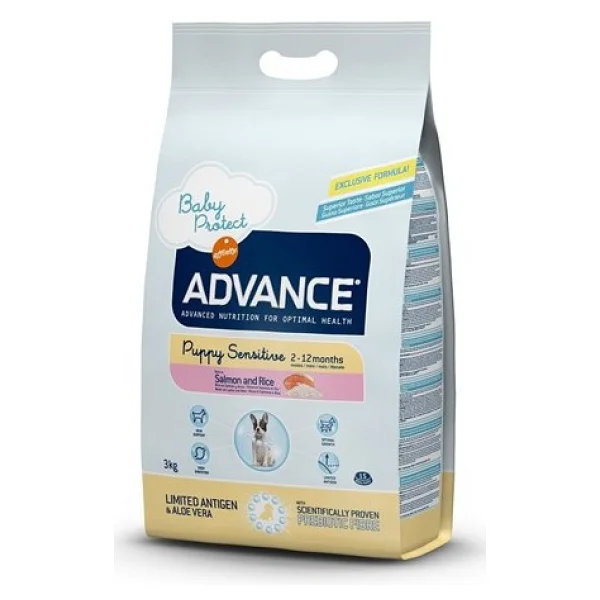 Advance Puppy Sensitive Care Somonlu 3 Kg Yavru Köpek Maması - Görsel 6