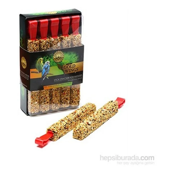 Gold Wings Premium 10'lu Ballı Ve Meyveli Muhabbet Kuşu Krakeri - Görsel 5