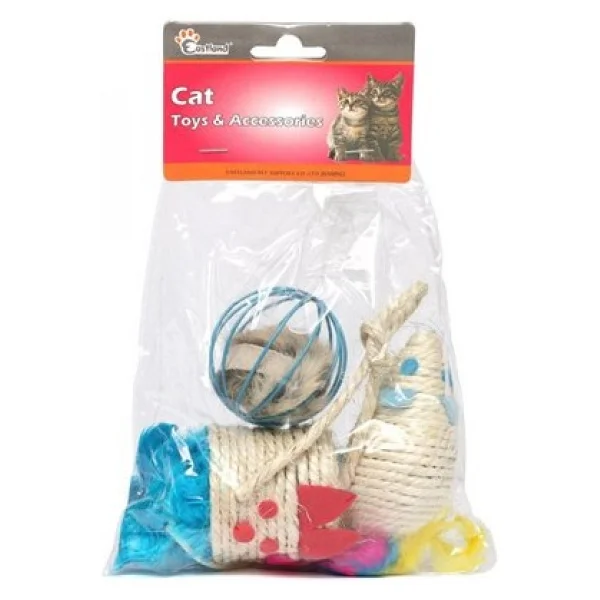 Eastland 555473 Kedi Oyuncak Seti 3lü - Görsel 2