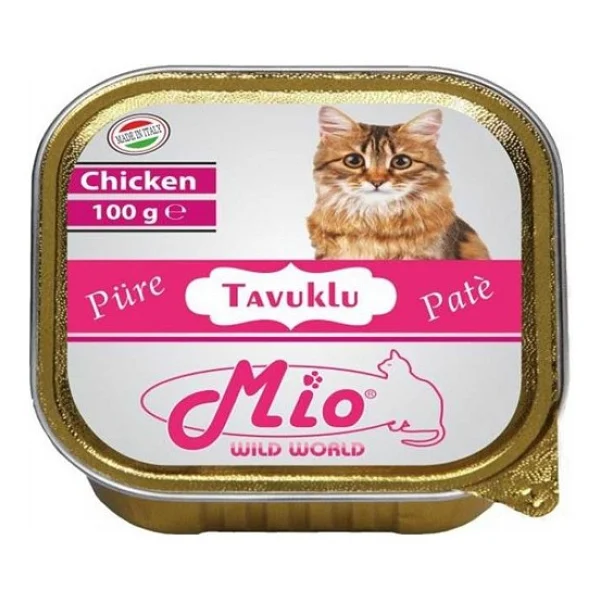 Mio Tavuk Etli Püre 100 Gr Yetişkin Konserve Kedi Maması - Görsel 2