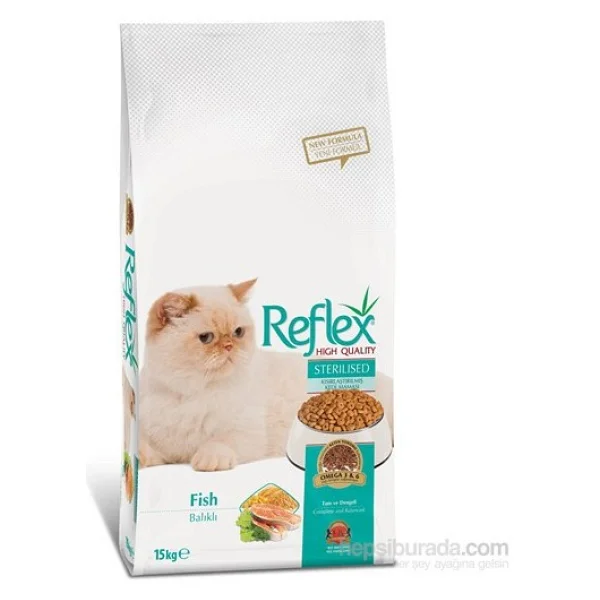 Reflex Sterilised Balıklı 15 Kg Yetişkin Kedi Maması - Görsel 5