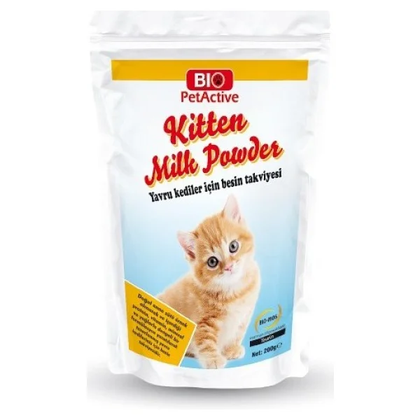Bio Petactive Kitten Milk Powder 200 Gr Yavru Kedi Süt Tozu - Görsel 6