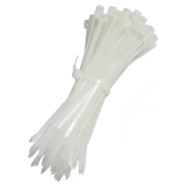 Zenith 2,5 X 150 Mm Kablo Bağı & Plastik Cırt Kelepçe Paket (100adet) - Beyaz - Görsel 2