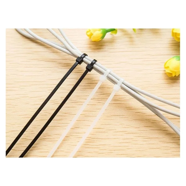 Zenith 2,5 X 150 Mm Kablo Bağı & Plastik Cırt Kelepçe Paket (100adet) - Beyaz - Görsel 3