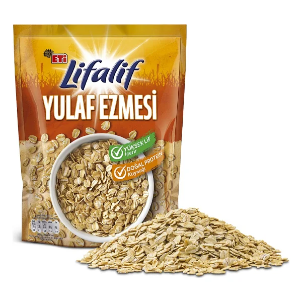 Eti Lifalif 500 Gr 8'li Paket Yulaf Ezmesi - Görsel 3