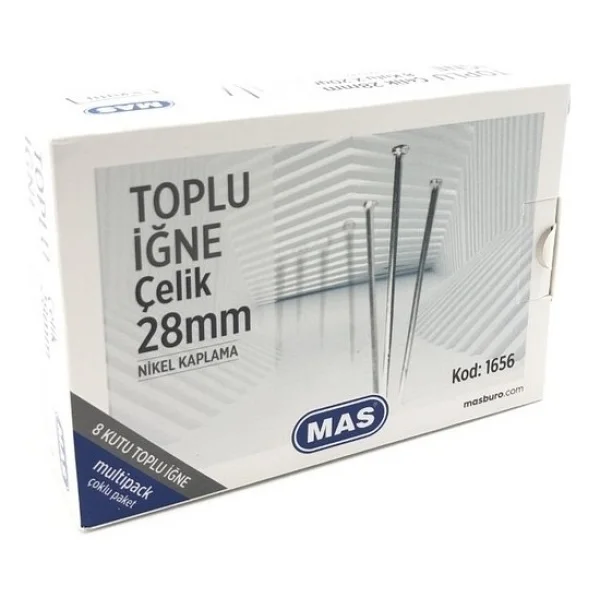 Mas 1657 Multipack 28 Mm Toplu İğne - Görsel 2